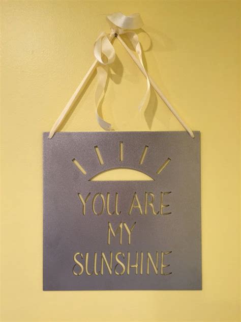 you are my sunshine metal box|Metal You Are My Sunshine Box .